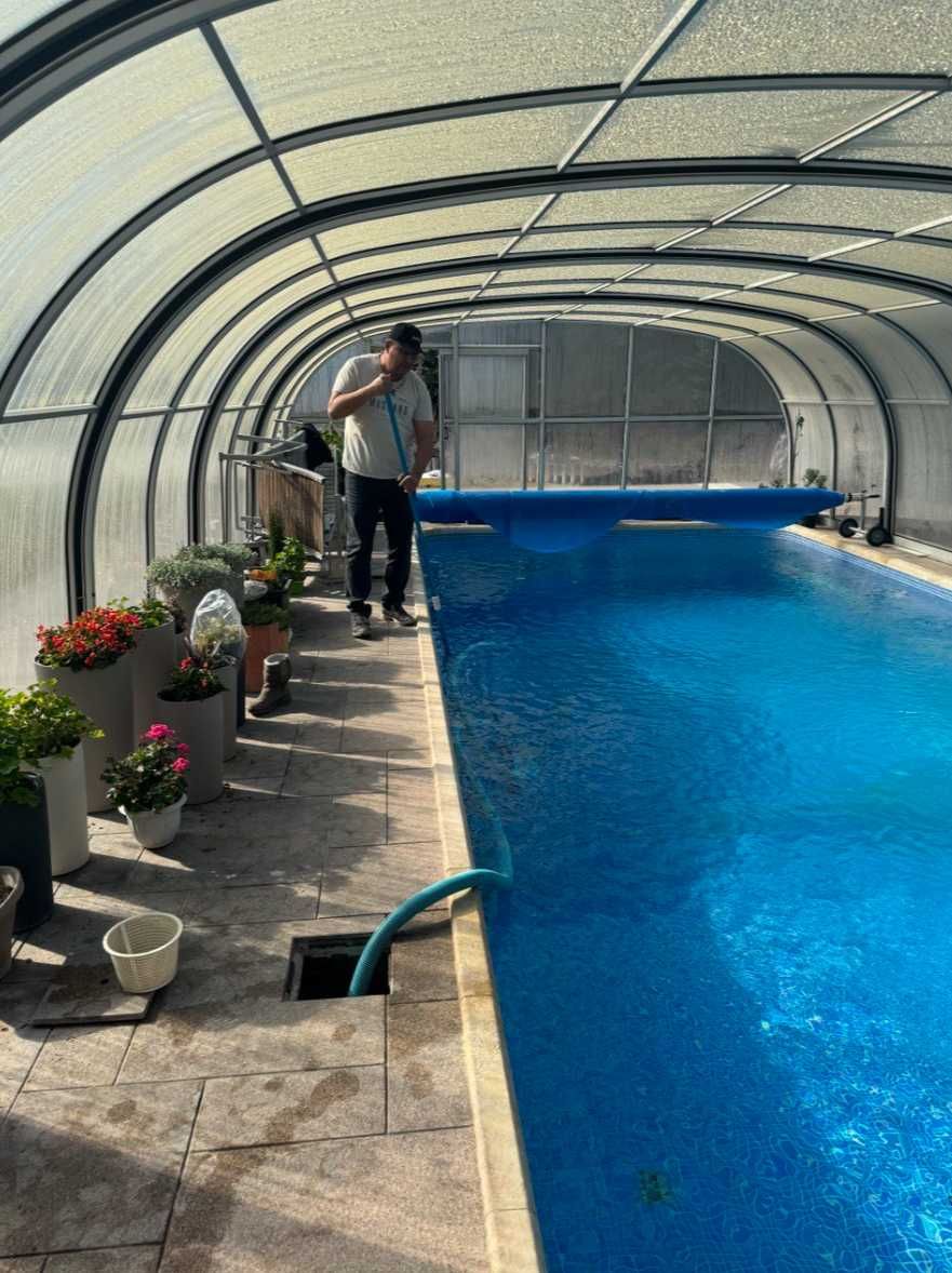Все виды услуг по сервисному обслуживанию бассейнов под ключ