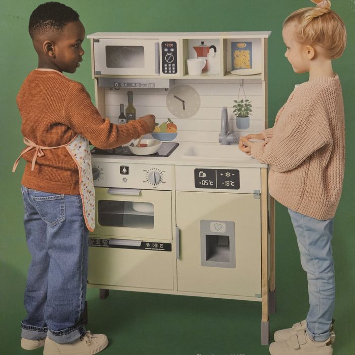 Bucatarie lemn pentru copii 24 accesorii