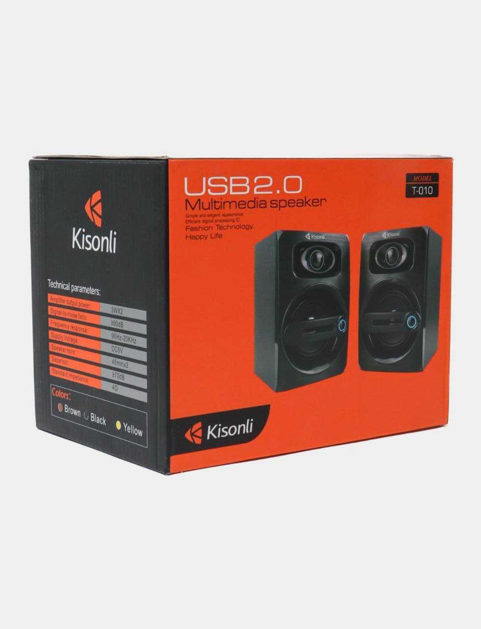 Колонки для компьютера Kisonli T010