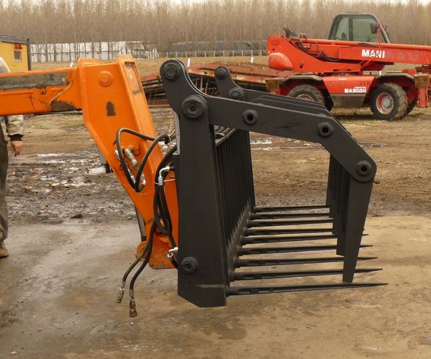 Kit furci rabatabile - buldoexcavator, încărcător frontal, telescopic.