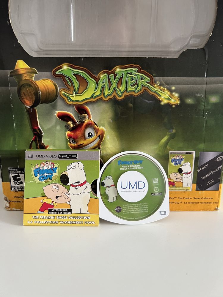 PSP 2001 Silver Daxter Bundle