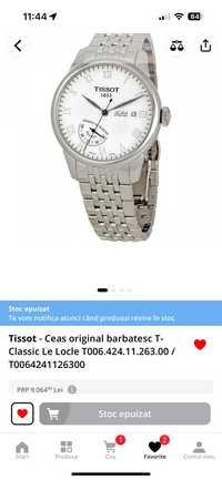 Ceas bărbătesc Tissot T-Classic Le Locle