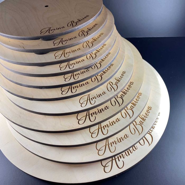 Подложки под торты, из фанеры, акриловые