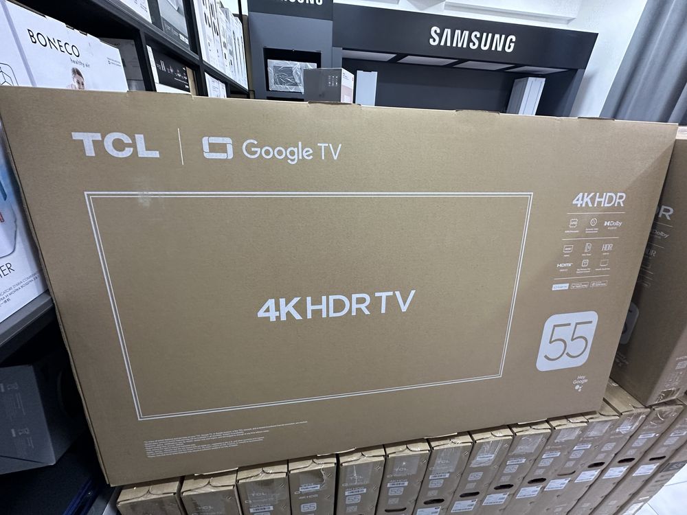 Телевизор TCL 50/55 V6C 2025 4K GoogleTv новый модель Доставка есть