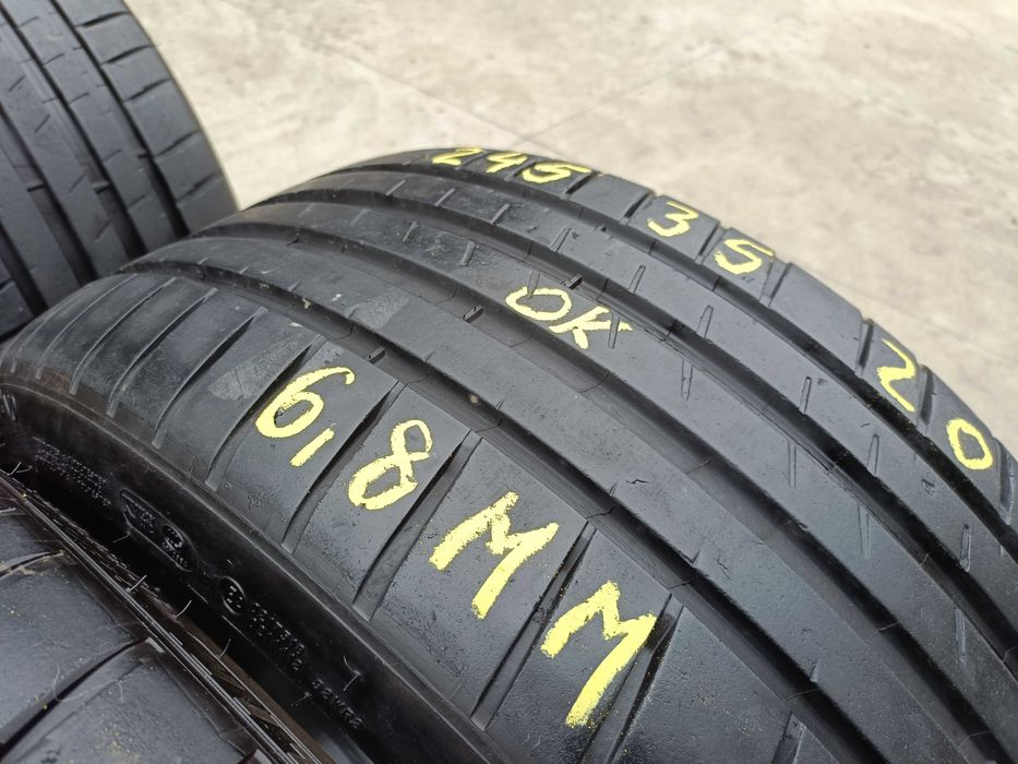 Doua anvelope de vara 245 35 20 michelin pilot sport 4S