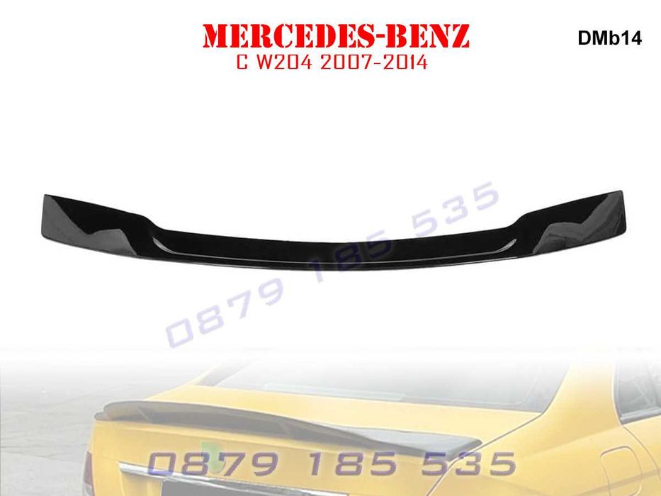 Тунинг лип спойлер багажник Mercedes AMG C W204 задно крило мерцедес