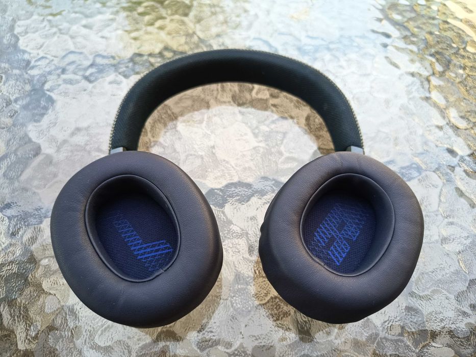 Casti Wireless Bluetooth Over Ear JBL Live 650 BTNC Blue