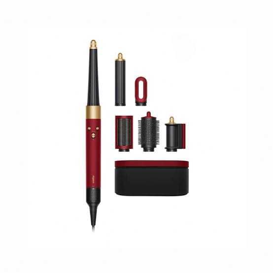 Чисто НОВ Dyson Airwrap i.d. HS08(Straight+Wavy)(Red Velvet/Gold)
