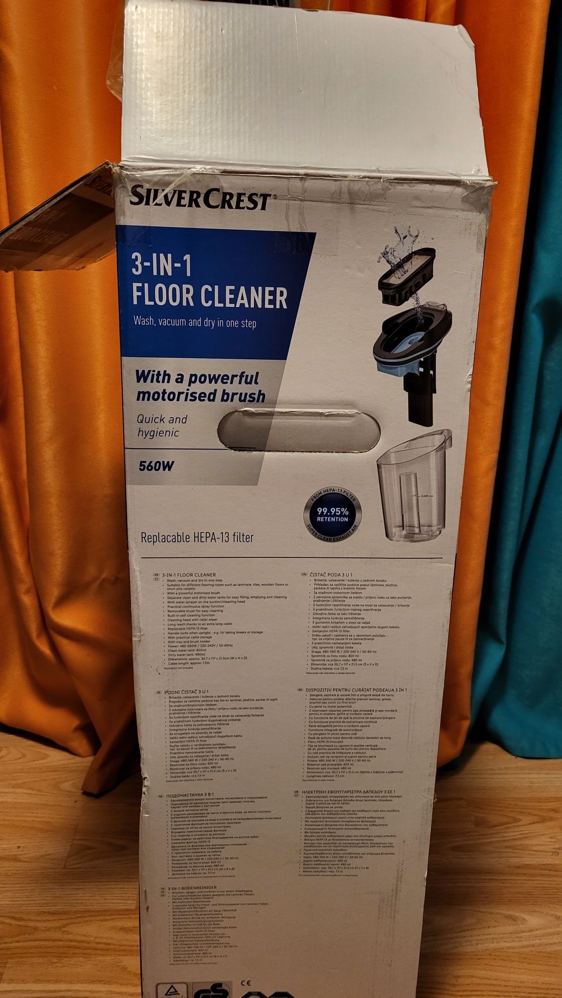 SilverCrest 3-IN-1 Floor Cleaner