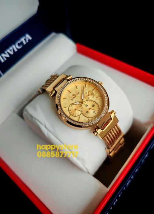 INVICTA Eterna Gold 36 mm, Инвикта нов дамски часовник