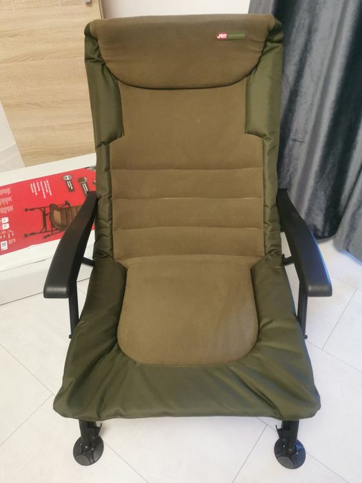 Scaun pescuit JRC Defender II Relaxa Hi-Recliner Arm Chair