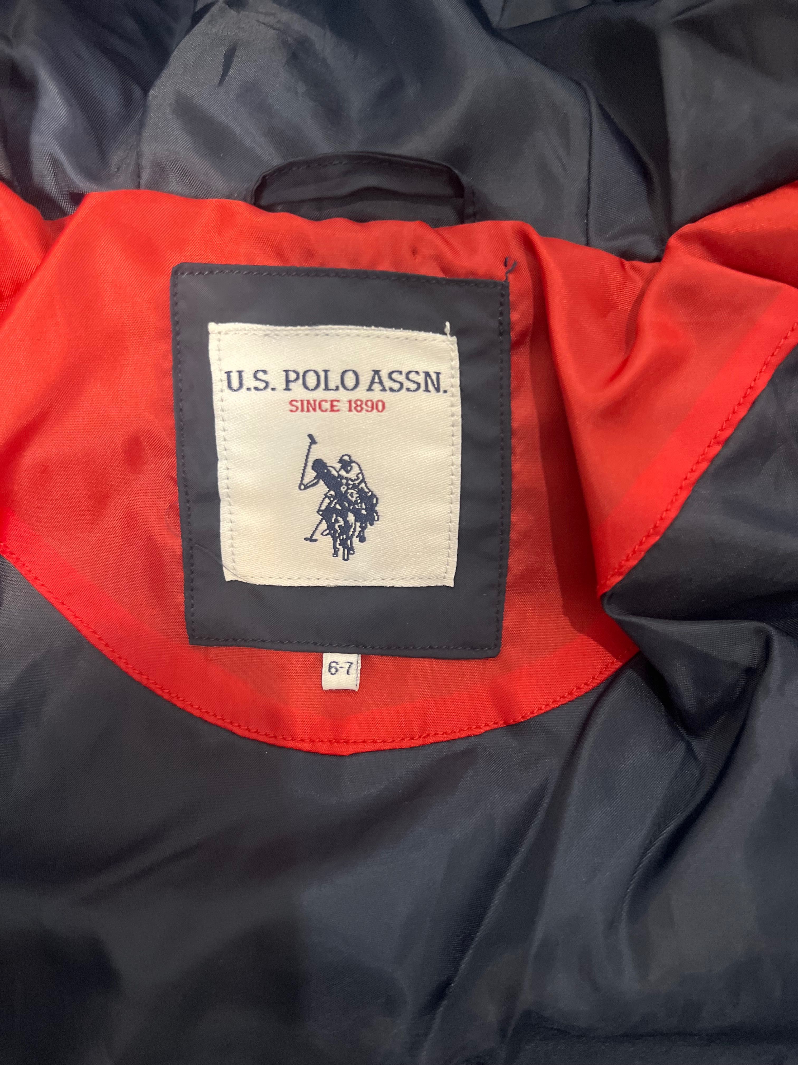 Яке есен-зима  U.S. POLO ASSN. 6-7 годишни момчета