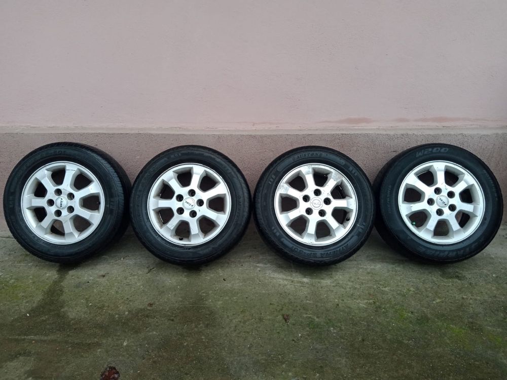 Jante din aliaj pentru cauciucuri de opel Zafira 195/65R15