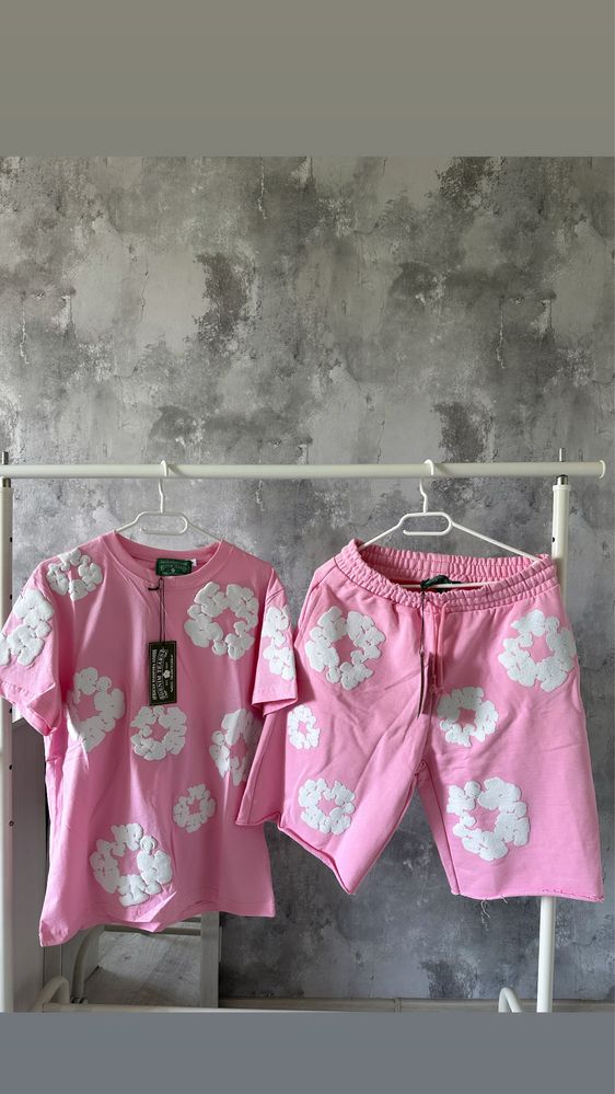 Compleu Denim Tears pink Sp5der syna trapstar amiri