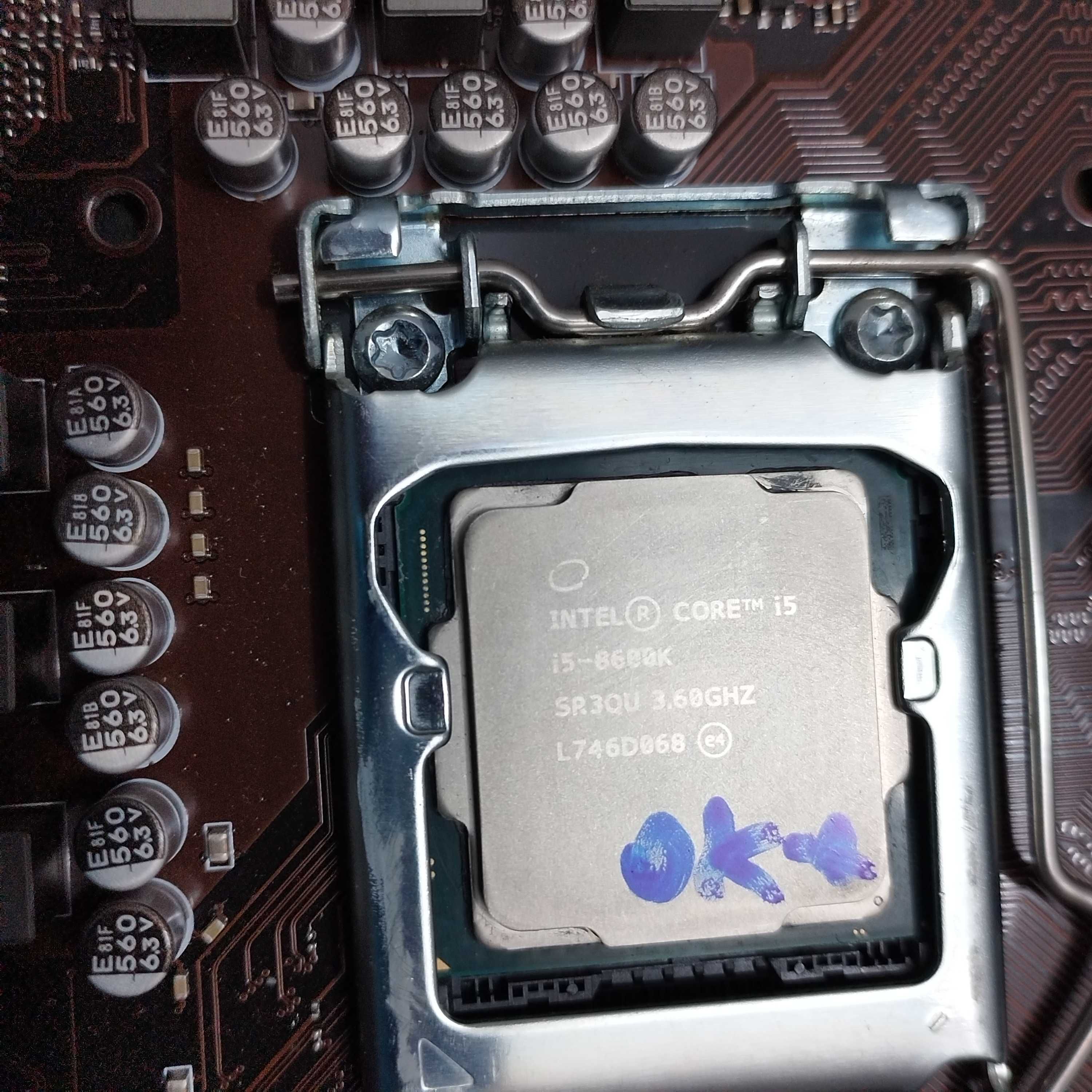 Procesor I5 8600K   3.60Ghz gaming