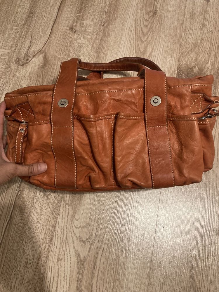 Кожаная сумка TJ collection
