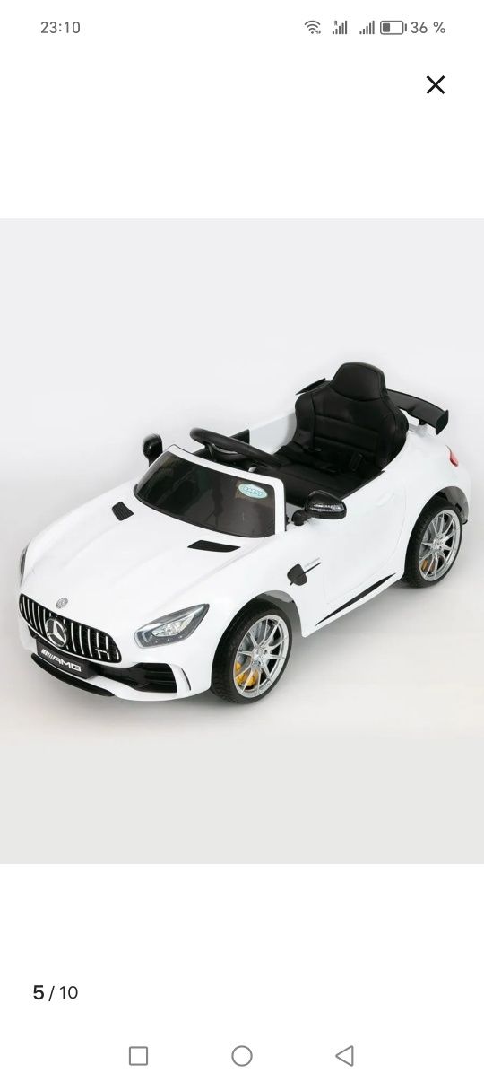 Электромобиль детский Mercedes Amg GTR