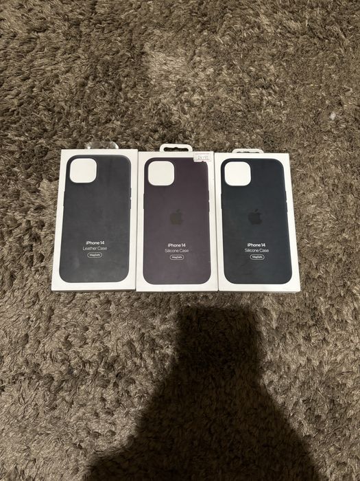 MagSafe чехол кожа silicone iPhone 14