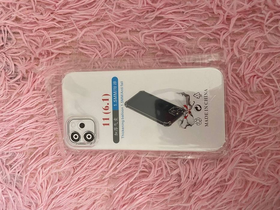 прозрачный чехол на 11 айфон