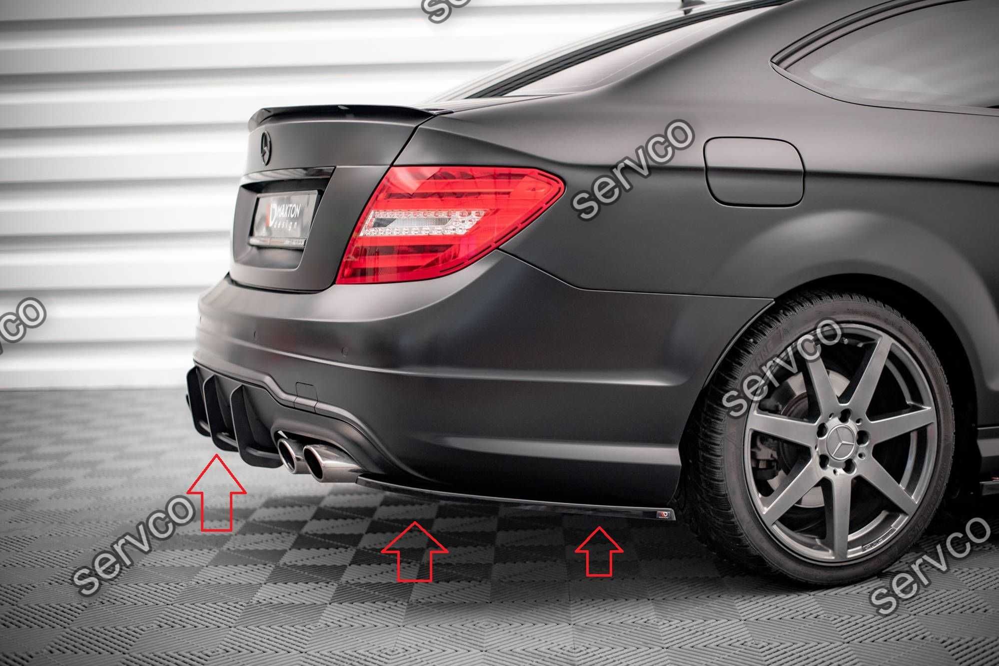 Pachet Body kit Mercedes C Class C204 Coupe AMG-Line 2011-2015 v3