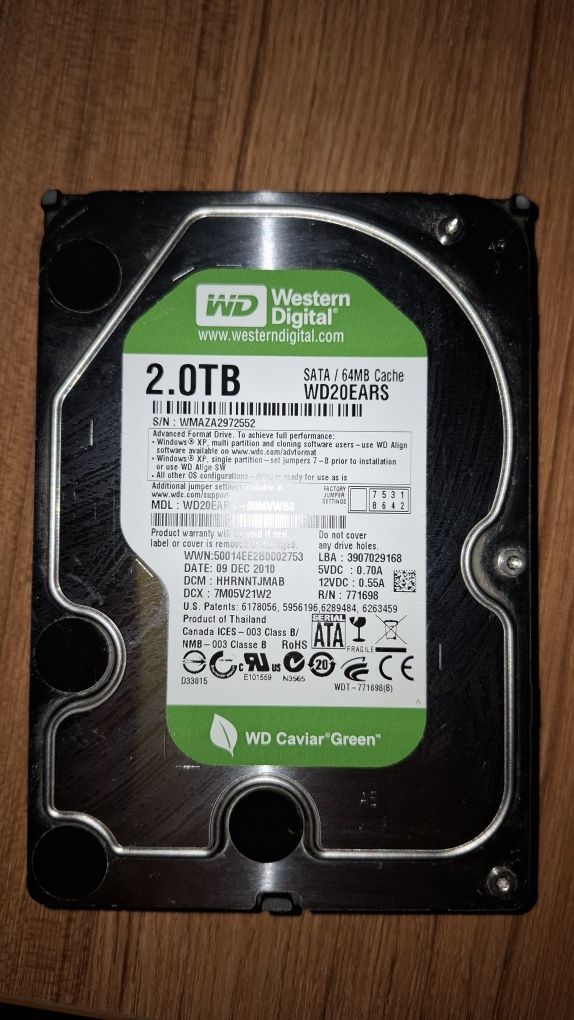 Western Digital 2 Tb