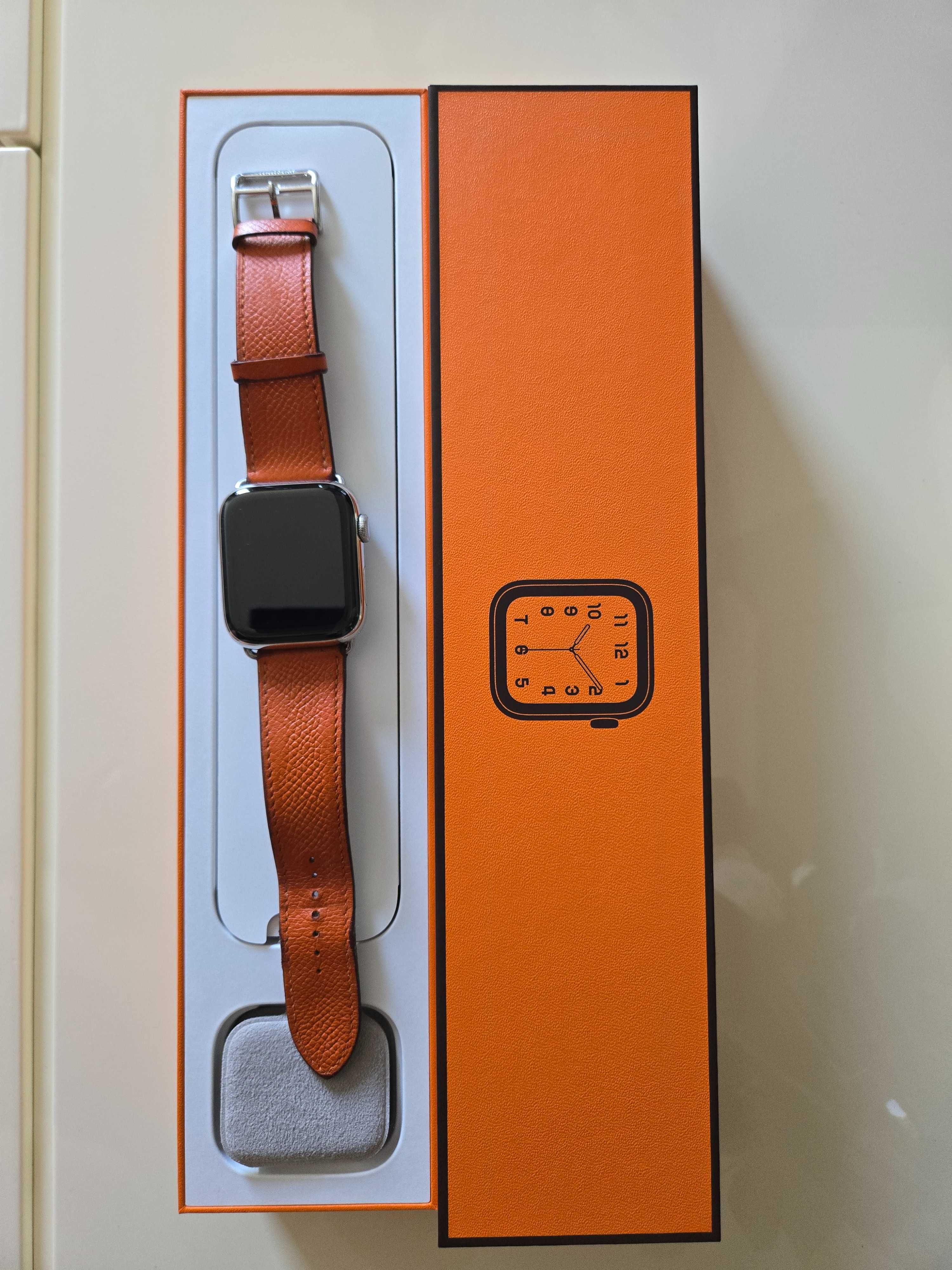 Vand ceas Apple HERMES EDITION 44 mm, carcasa inox, geam din christal