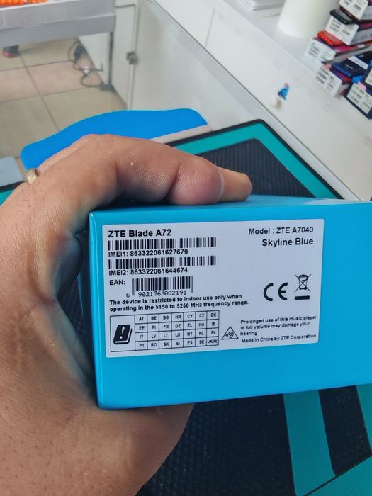 ZTE Blade A72, 4/64 GB, Nou, Garanție