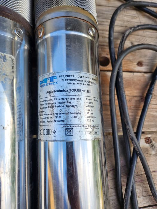 Vand pompa pentru udat