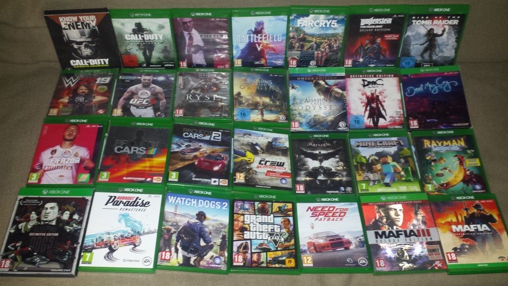 40 Jocuri XBOX ONE si XBOX 360 GTA5 Maneta One si 360 si XBOXONE S 1 T