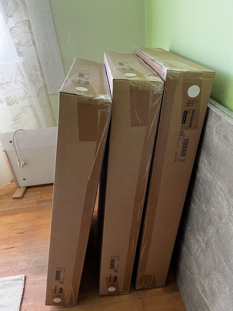 Ikea Bergmund Scaun, 62 cm, ne desfăcut, cutie originală