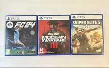 Jocuri PS5 - Call of Duty MW3, Sniper Elite 5, FC 24