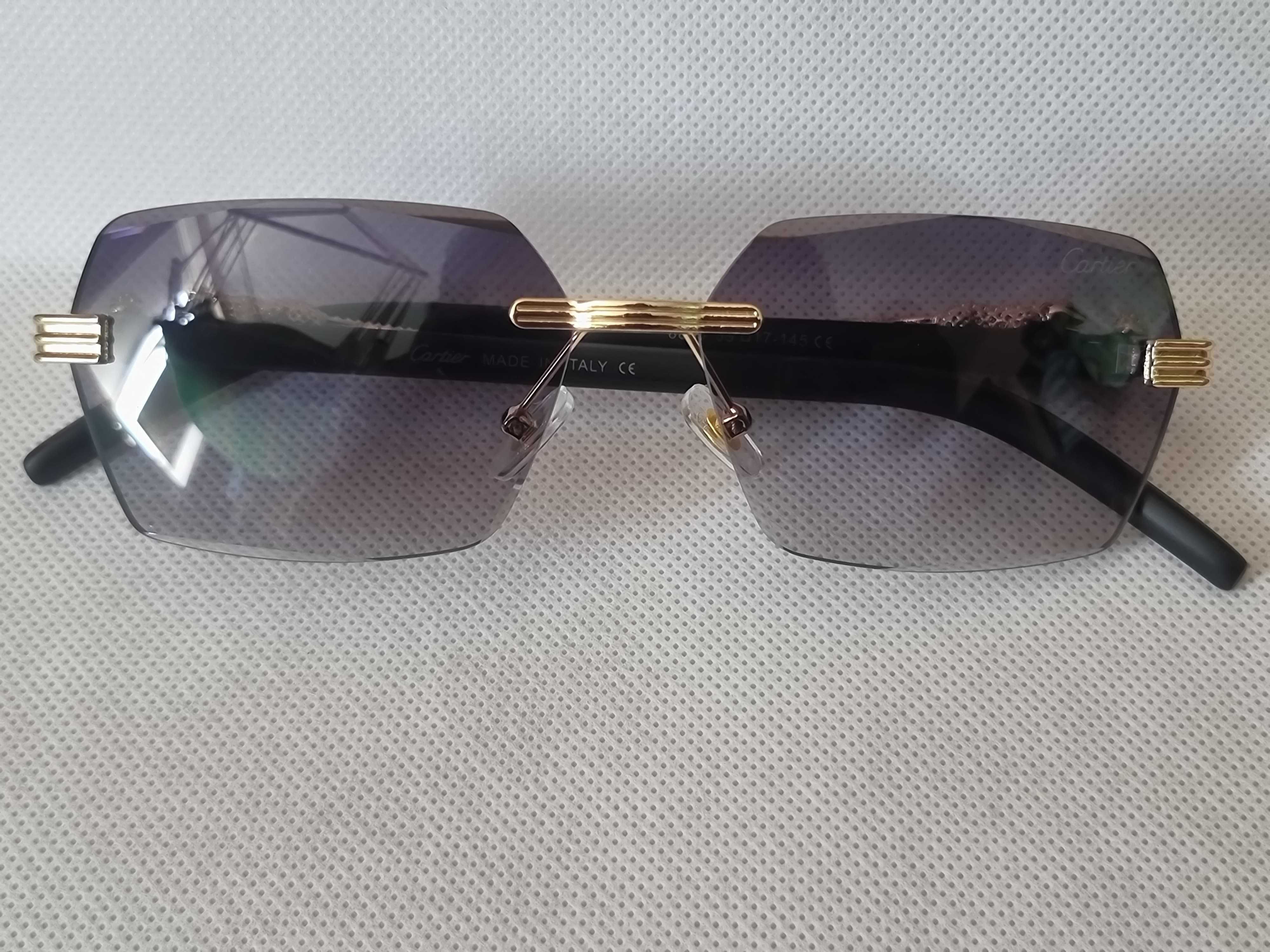 Ochelari de soare Cartier model 8335 lentila neagra