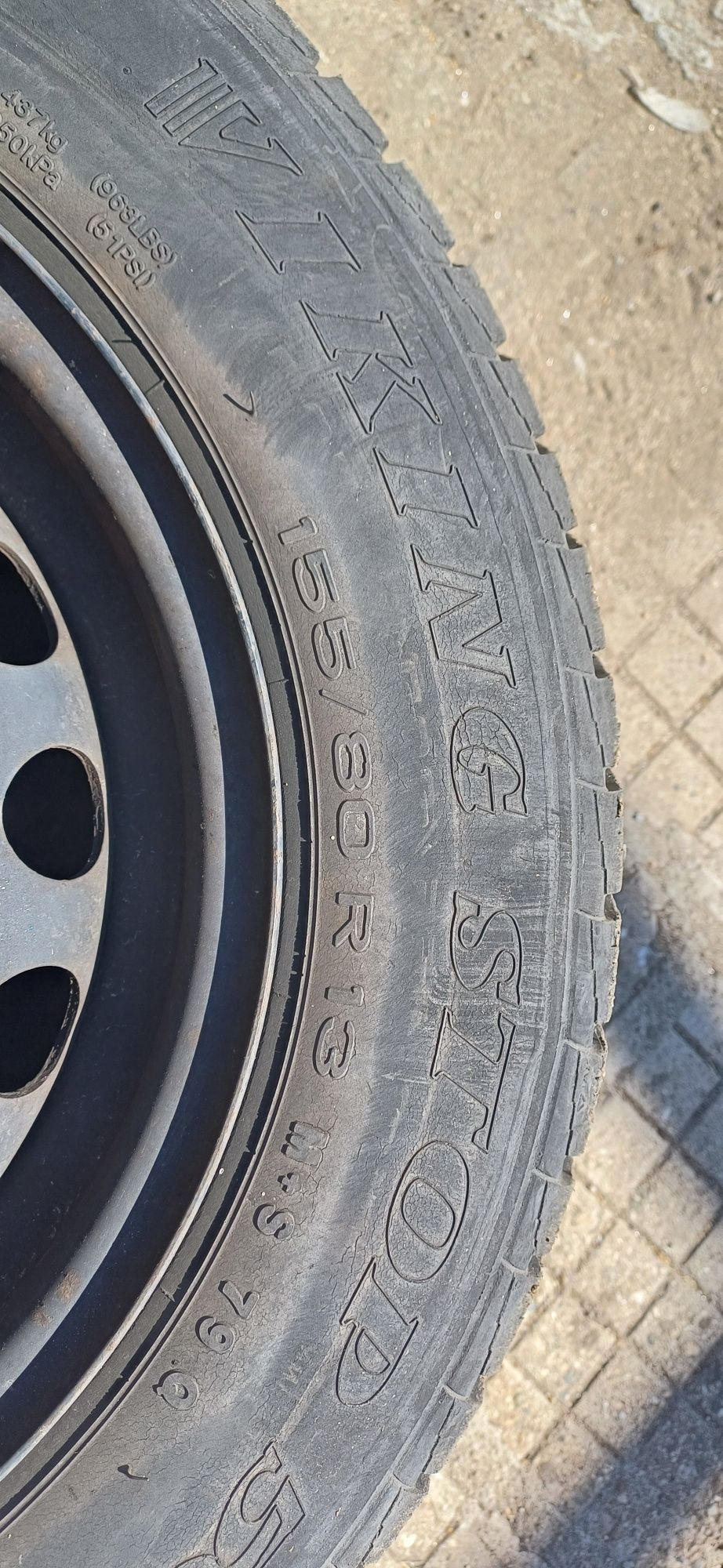 Зимни гуми с джанти 13ц
