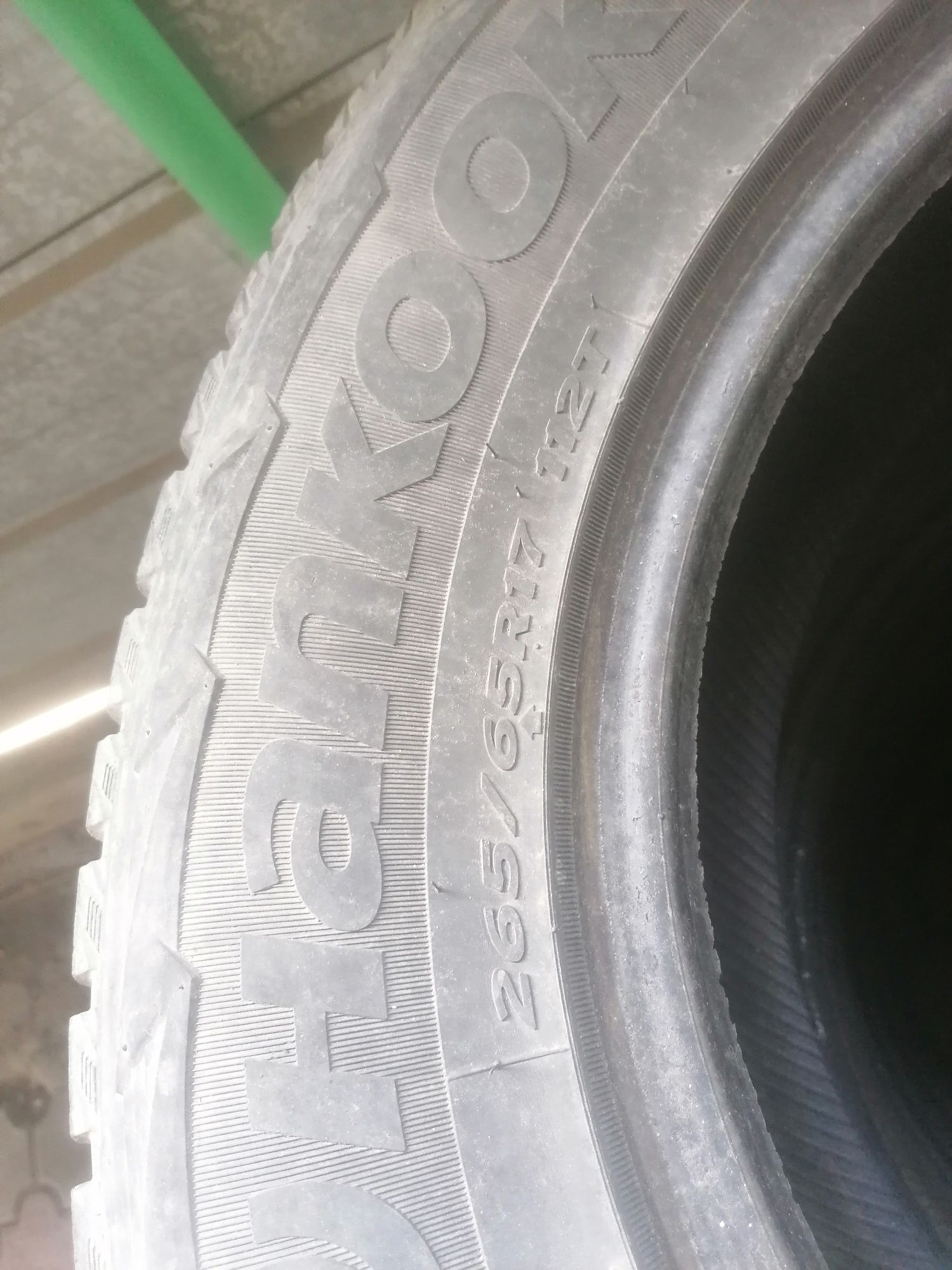 Резина зимняя Hankook 265/65/17