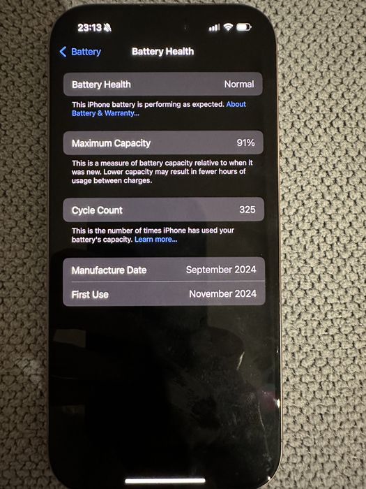 Iphone 16 pro Desert Titanium