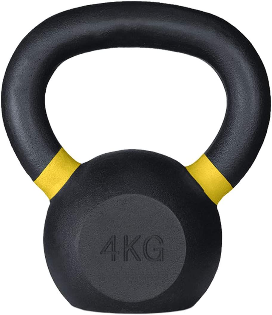 Gantera Kettlebell Zoco Body Fit HL011, Greutate 10 kg, Negru