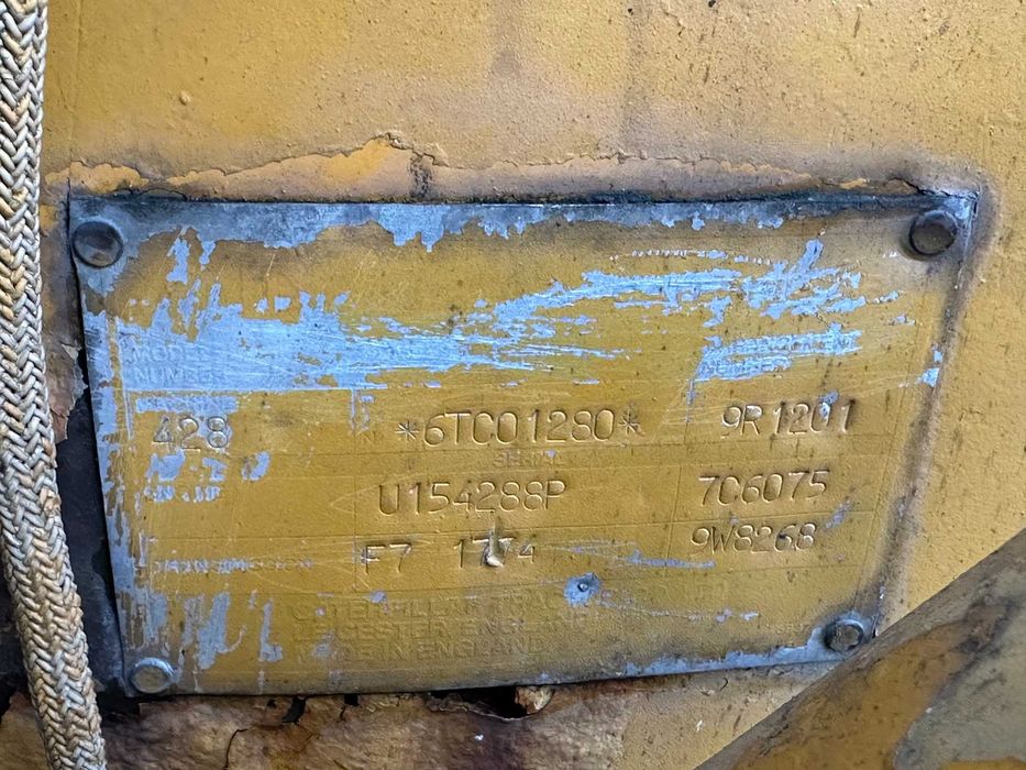 Buldoexcavator Caterpillar 428 variante auto!