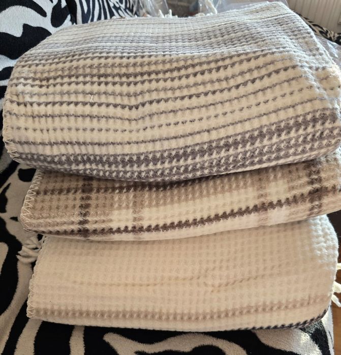 Pătura moale din fibra de bumbac