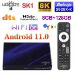 Смарт ТВ UGOOS SK1 Android 8K ULTRA HD 8/128 GB Amlogic S928X-K SMART