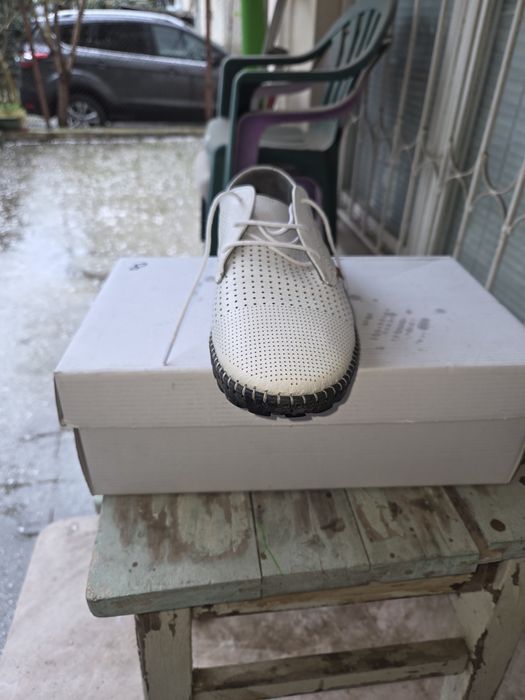 Обувки естеств кожа