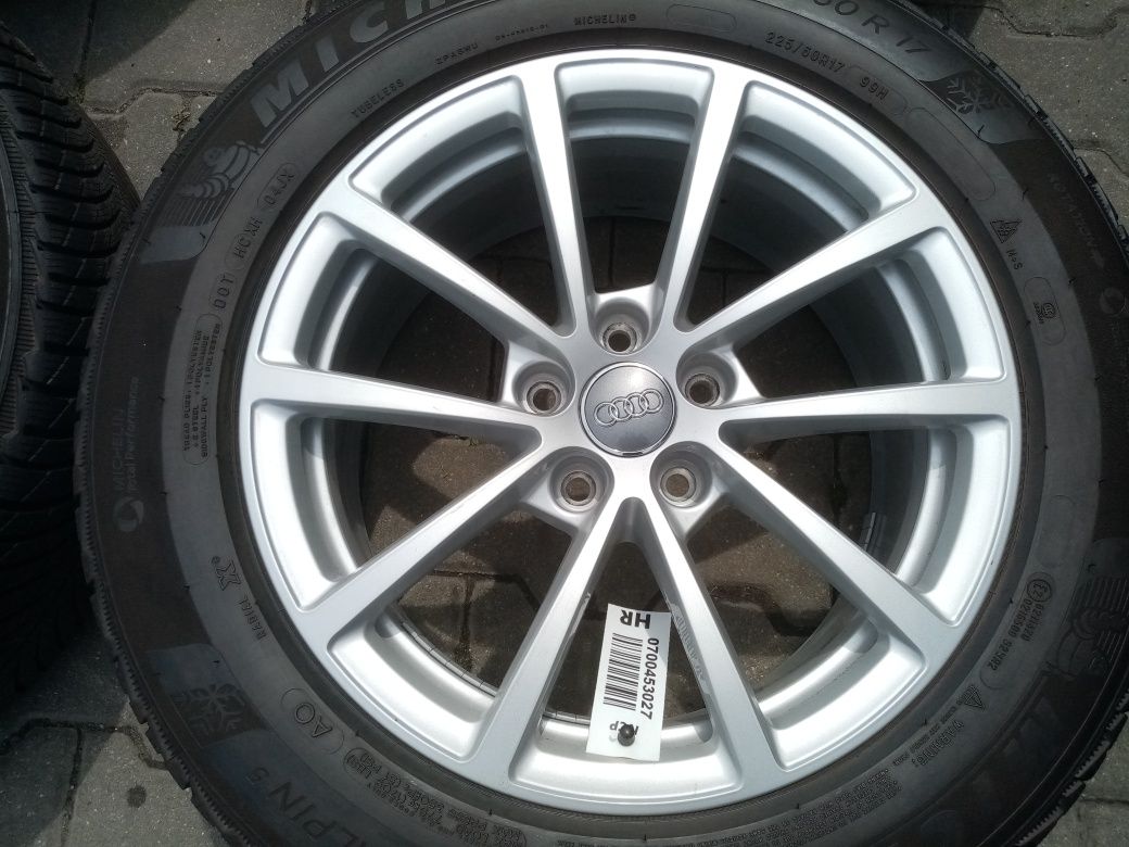 Jante originale Audi A6 C8, 17". anvelope  iarna Michelin 2021