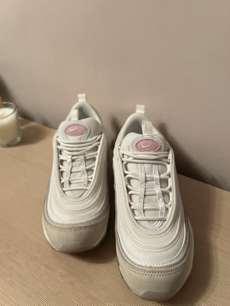 Nike air max 97 white and pink
