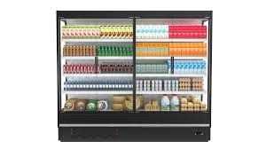 Vitrina verticala refrigerare STERNA 258 cm / 4 usi /NOU - Profesional
