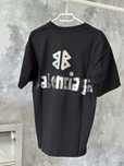 Tricou Balenciaga Black silver