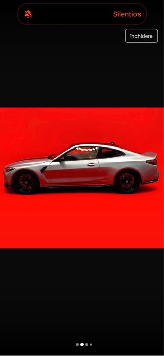 Macheta Bmw m4 ca gtspirit 1/18