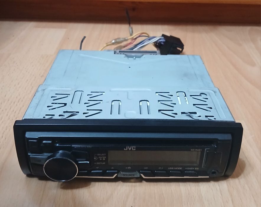 Ресийвър JVC радио диск флашка аукс 4x50W с евробукса