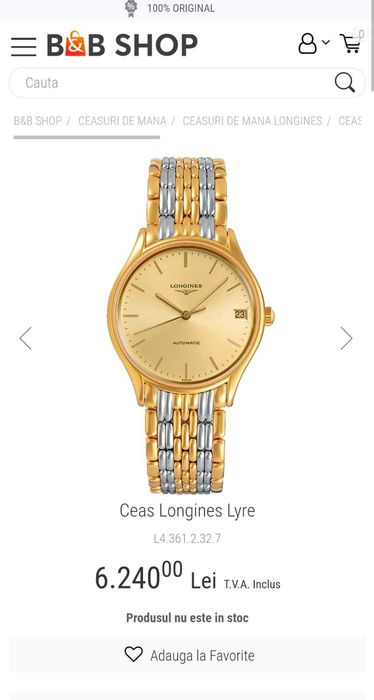 Ceas Longines Lyre L.361.2 automatic -A-