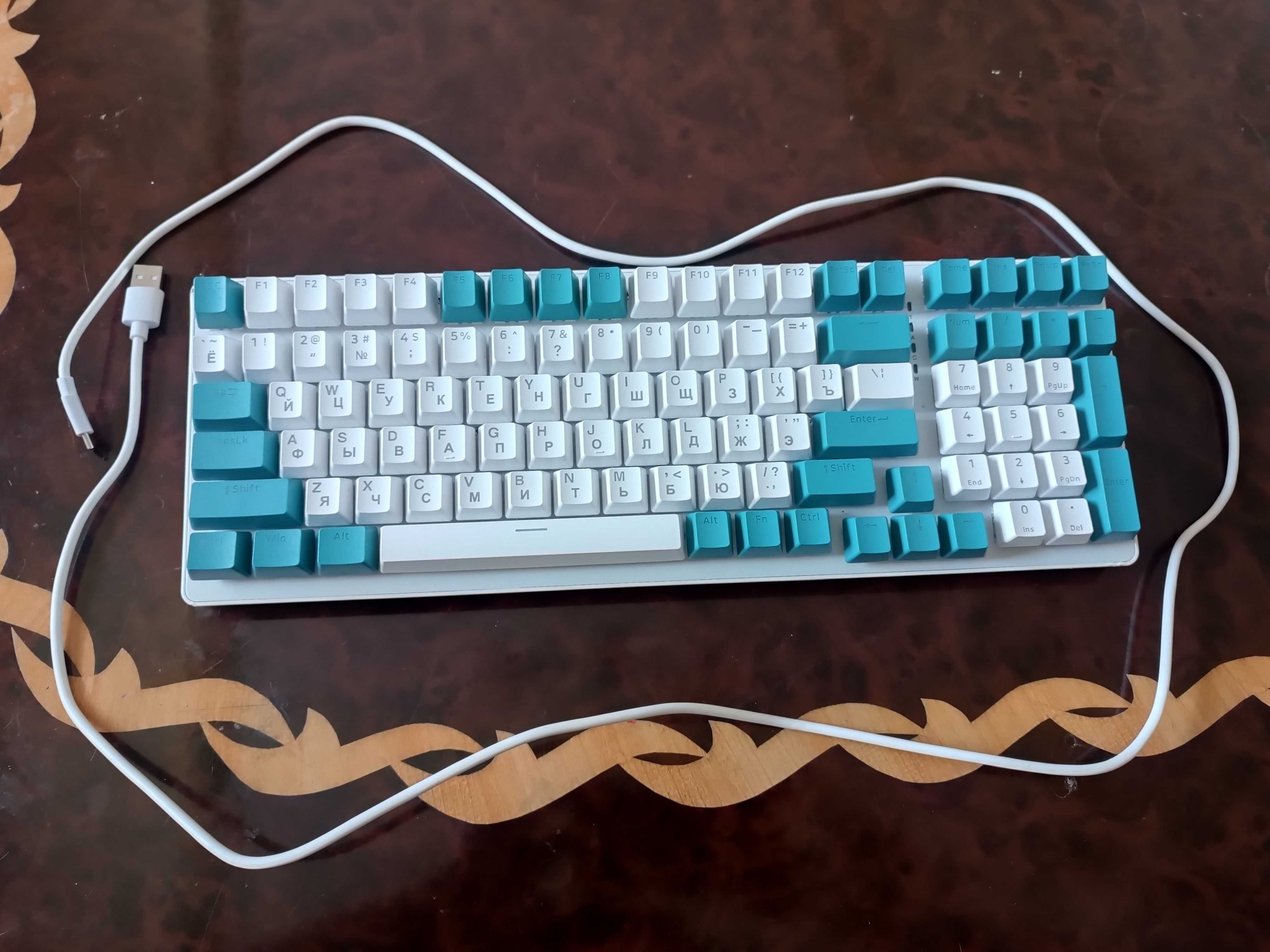 Механическая клавиатура ZIYOULANG K3 с RGB подсветкой | Б.У.