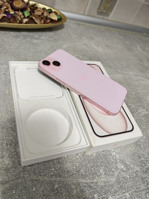 iPhone 15 Plus Rose Fullbox Stare foarte buna totul original