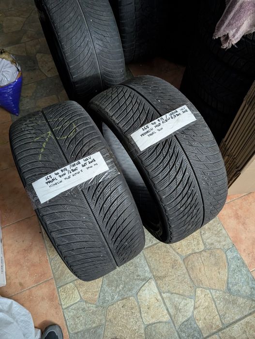 2 cauciucuri anvelope iarna BMW Michelin Pilot Alpin 5 265 40 19 M+S